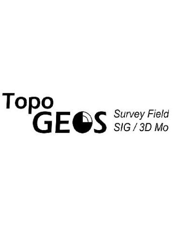 Logiciel de terrain "TopoGEOS Survey Field + SIG / 3D module""