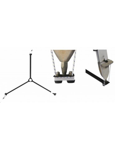 Etoile de trépied en acier de haute qualité | Ellipsetop.be